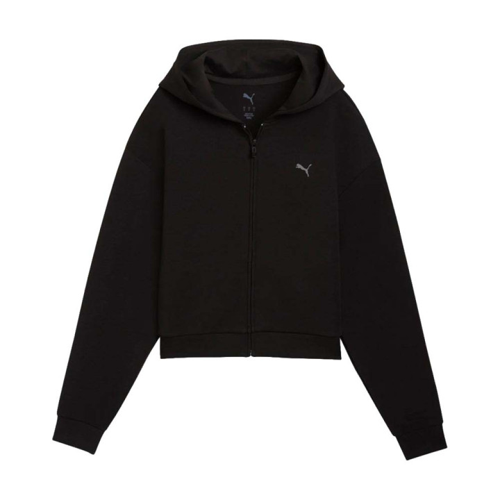 Puma Felpa Palestra Cloudspun Nero Donna