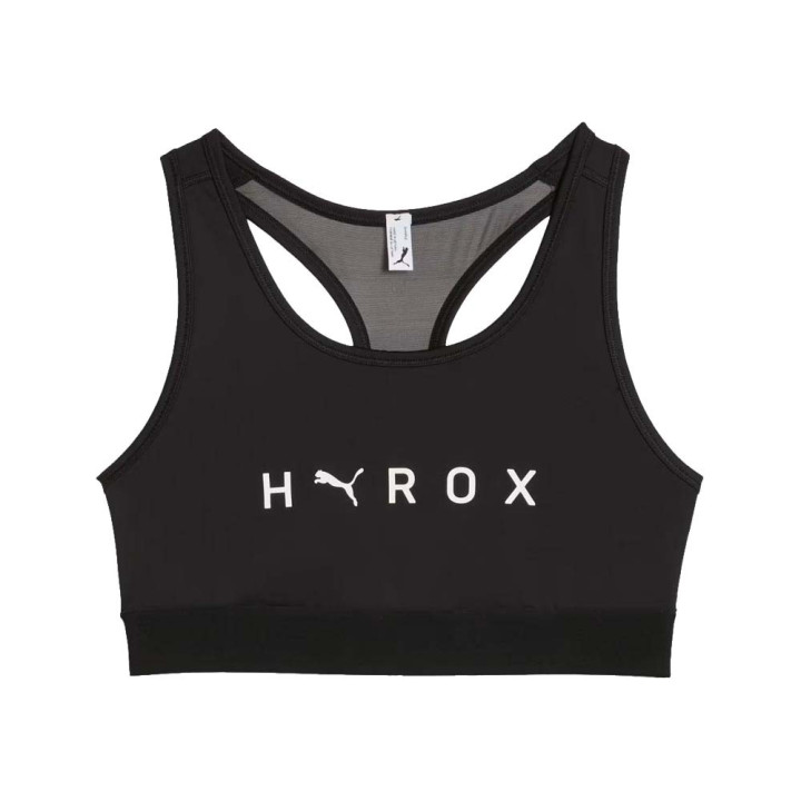 Puma Reggiseno Sportivo Hyrox Mid Support Nero Donna