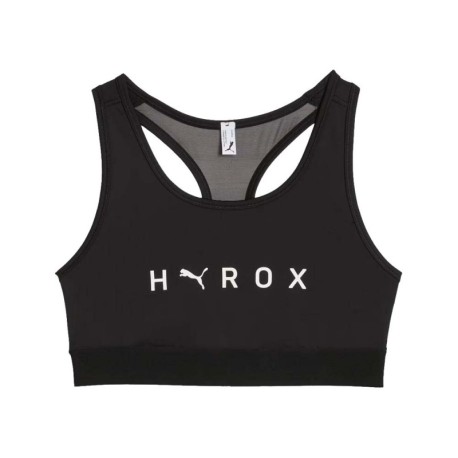 Puma Reggiseno Sportivo Hyrox Mid Support Nero Donna