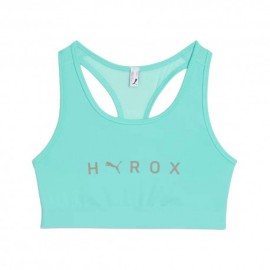 Puma Reggiseno Sportivo Hyrox Mid Support Azzurro Donna