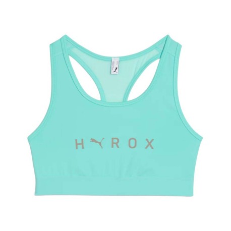 Puma Reggiseno Sportivo Hyrox Mid Support Azzurro Donna