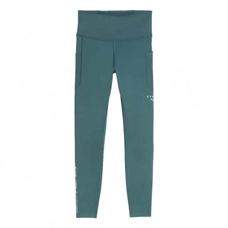 Puma Leggings Palestra Tight Hyrox Powermode Verde Donna