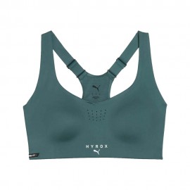 Puma Reggiseno Sportivo Hyrox Powermode Verde Donna