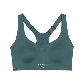 Puma Reggiseno Sportivo Hyrox Powermode Verde Donna