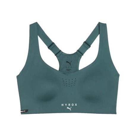Puma Reggiseno Sportivo Hyrox Powermode Verde Donna
