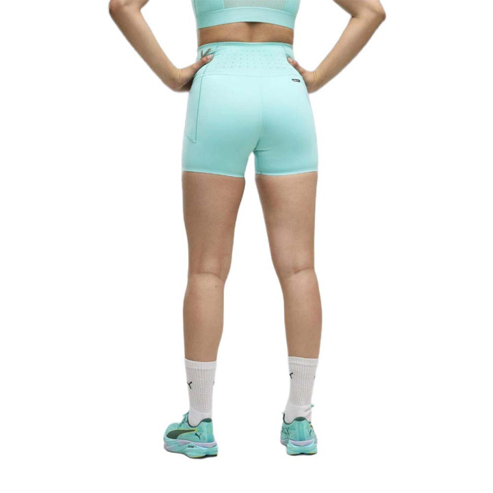 Puma Shorts Sportivi Train Hyrox Powermode Azzurro Donna