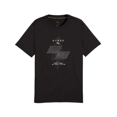 Puma T-Shirt Palestra Cloudspun Hyrox Nero Uomo