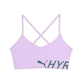 Puma Reggiseno Sportivo Hyrox Medium Support Lilla Donna