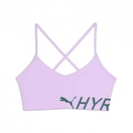Puma Reggiseno Sportivo Hyrox Medium Support Lilla Donna