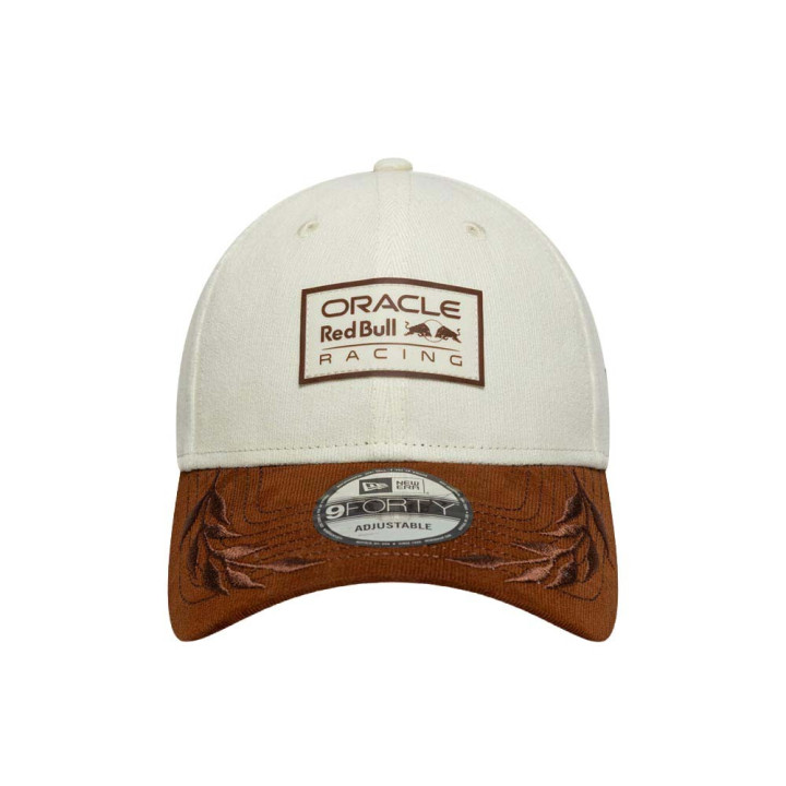 New Era Cappellino Oracle Rosso Bull F1 Racing 9Forty Bianco