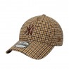 New Era Cappellino 9Twenty Check Ny Moro
