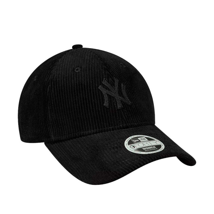 New Era Cappellino Velluto 9Forty Nero