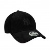 New Era Cappellino Velluto 9Forty Nero