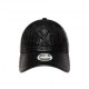 New Era Cappellino Ecopelle 9Forty Nero