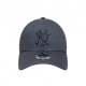 New Era Cappellino Essential Ny 9Forty Grigio