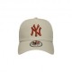 New Era Cappellino E-Frame Essential Ny Bianco