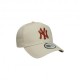 New Era Cappellino E-Frame Essential Ny Bianco