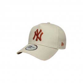 New Era Cappellino E-Frame Essential Ny Bianco