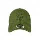 New Era Cappellino Velluto 9Forty Ny Verde