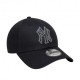 New Era Cappellino Outline Metallic Nero