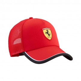 Puma Cappellino Ferrari Trucker Rosso Corsa