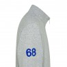 Sun 68 Felpa Con Cerniera Patch Grgio Uomo