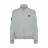Sun 68 Felpa Con Cerniera Patch Grgio Uomo