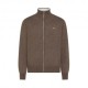 Sun 68 Maglia Maniche Lunghe Full Zip Moro Uomo