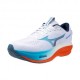 Mizuno Wave Rider 30 Bianco Blu - Scarpe Running Uomo