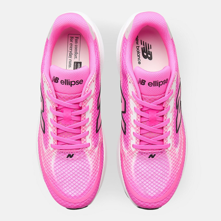 New Balance Fresh Foam X Ellipse V1 Rosa Heat Nero - Scarpe Running Uomo