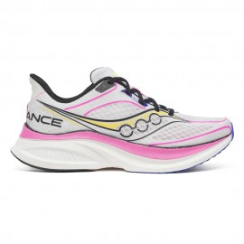 Saucony Endorphine Speed 5 X Distance Bianco Rosa - Scarpe Running Uomo