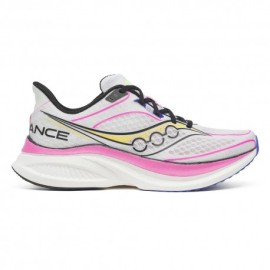 Saucony Endorphine Speed 5 X Distance Bianco Rosa - Scarpe Running Uomo