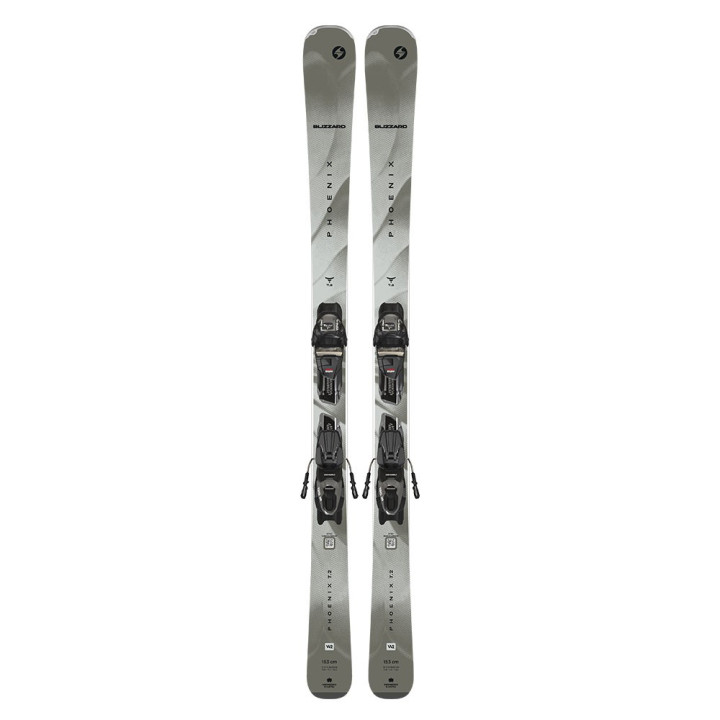 Blizzard Phoenix 7.2+Tpc10 Demo Metal Grigio - Sci Donna