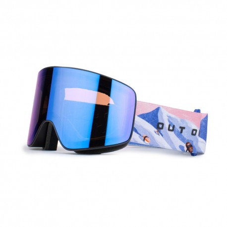 Out Of Maschera Sci Void Sushi Photochromic Blu Unisex