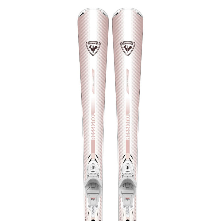 Rossignol Nova 2+Xpress 10 Gw Granit Bianco - Sci Donna