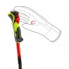 Leki Wcr Evo Lite Sl Tr Rosso Nero Giallo - Bastoncini Sci Uomo