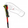 Leki Wcr Pro Lite Sl Tr Rosso Nero Giallo - Bastoncini Sci Uomo