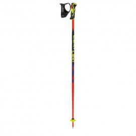 Leki Wcr Evo Lite Sl Tr Rosso Nero Giallo - Bastoncini Sci Uomo