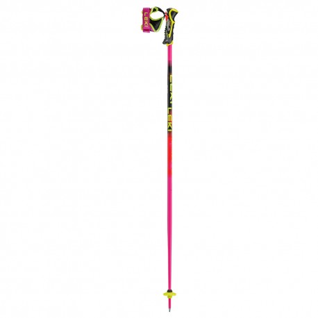 Leki Wcr Pro Lite Sl Tr Rosa Nero Giallo - Bastoncini Sci Uomo