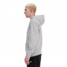 New Balance Felpa Con Cerniera Essentials Grigio Uomo