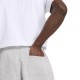 New Balance Pantaloni Con Polsino Essentials Grigio Uomo