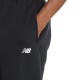 New Balance Pantaloni Con Polsino Essentials Nero Uomo