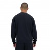 New Balance Felpa Girocollo Essentials Nero Uomo
