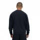 New Balance Felpa Girocollo Essentials Nero Uomo