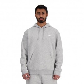 New Balance Felpa Essentials Grigio Uomo
