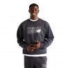 New Balance Felpa Girocollo Reimmegined Blu Uomo