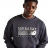 New Balance Felpa Girocollo Reimmegined Blu Uomo
