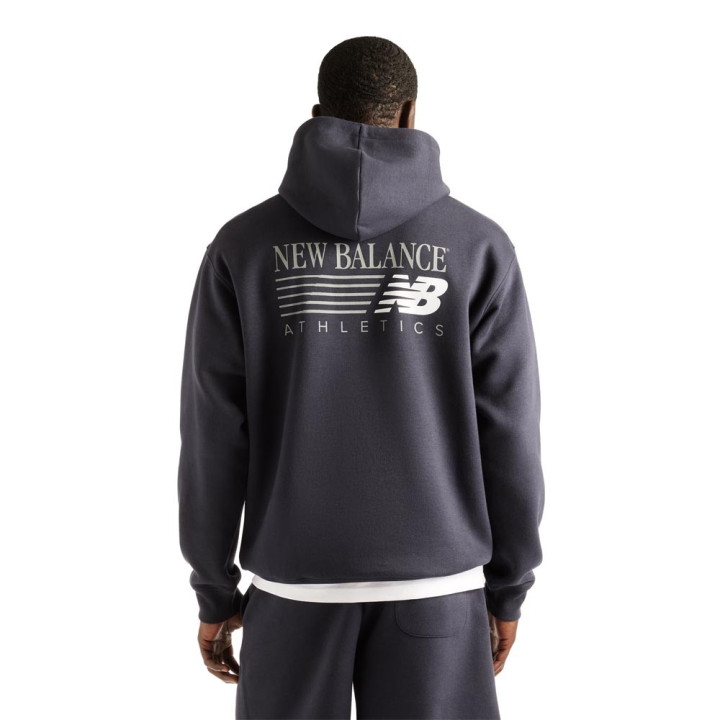 New Balance Felpa Reimmagined Blu Uomo