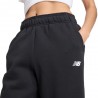 New Balance Pantaloni Con Polsino Essentials Nero Donna