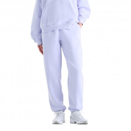 New Balance Pantaloni Con Polsino Essentials Lilla Donna